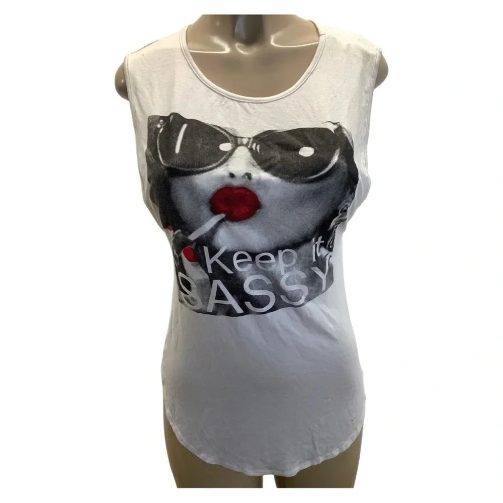 Mad Rag Size Medium Sleeveless Top. Preloved